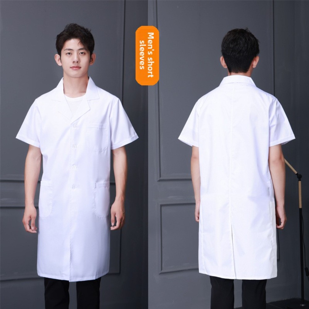 Medical Lab Worker - Bata de laboratorio médico de manga