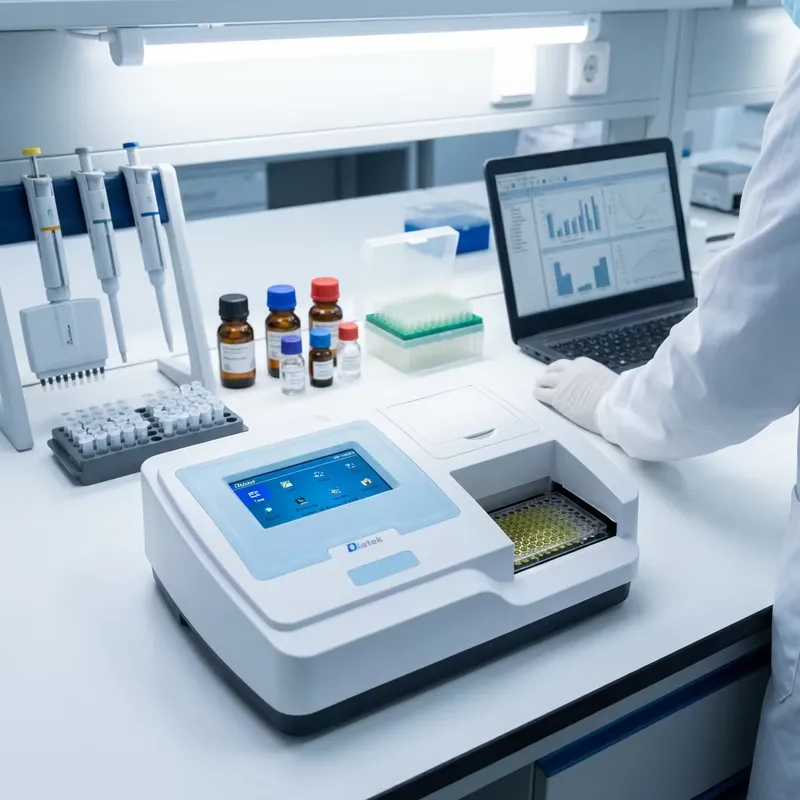 Lector de Microplacas DR-200Bc - Medical Lab Test reseña y precio
